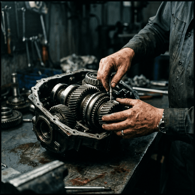 Reparación de precisión en caja de velocidades - Transmicajas