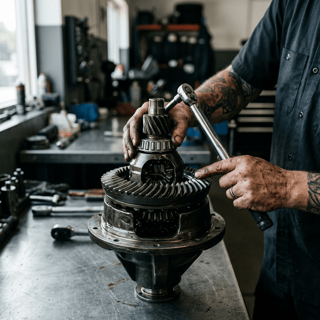 Reparación de diferenciales de precisión